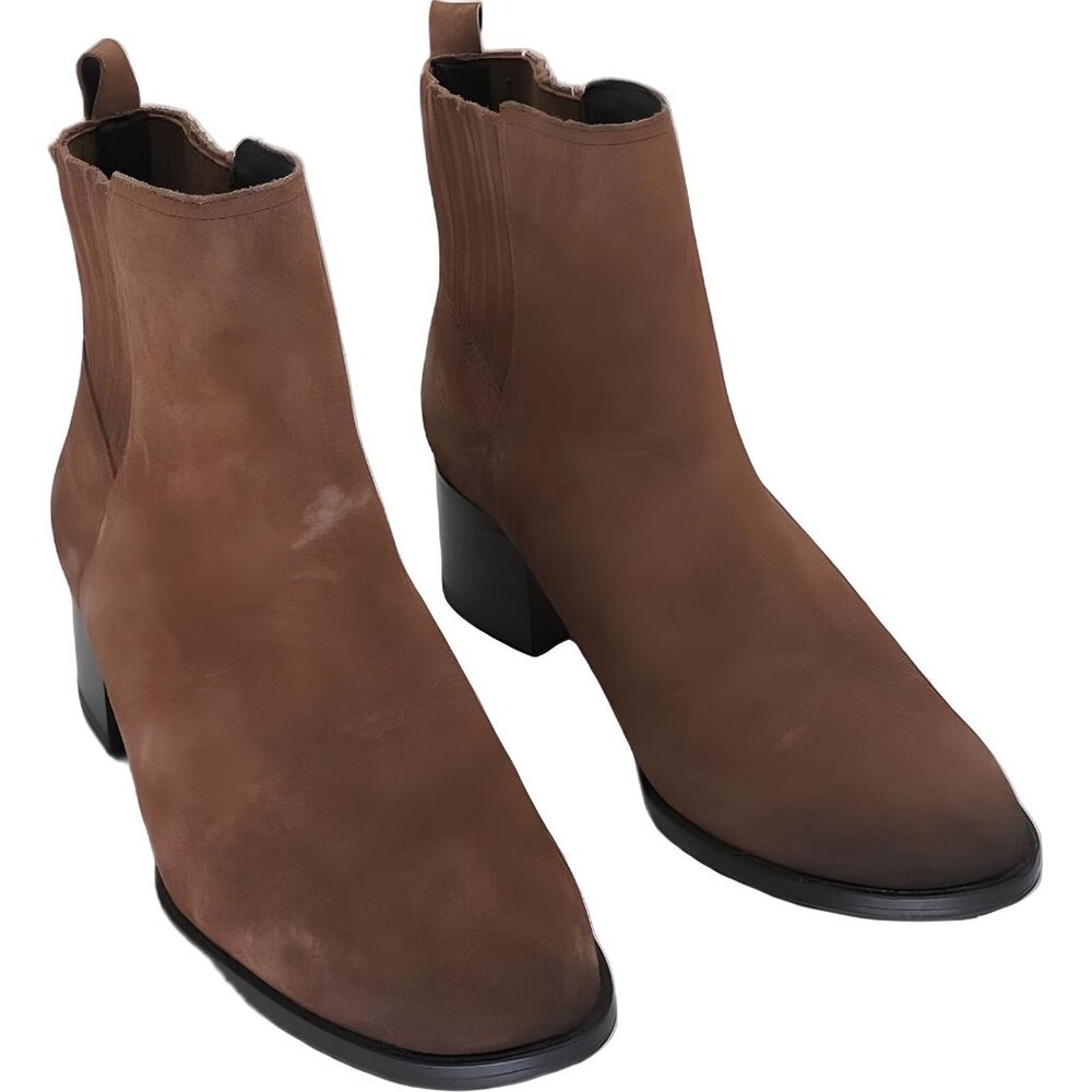 Sam Edelman Brown Heeled Chelsea Boots